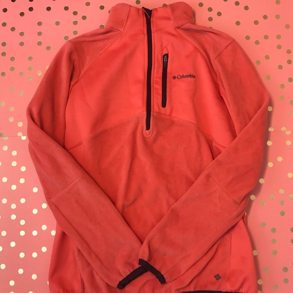 Salmon (Pink) Columbia Pullover